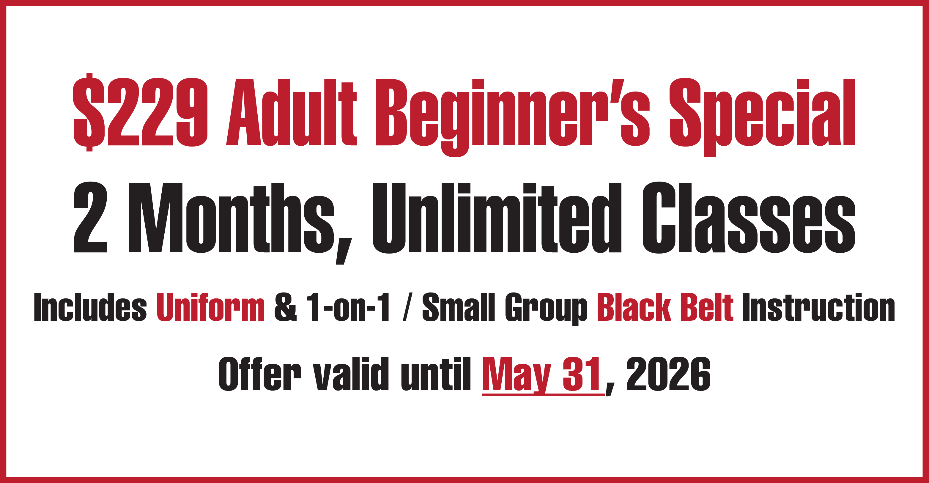 Bigrock Aikikai adult beginner special